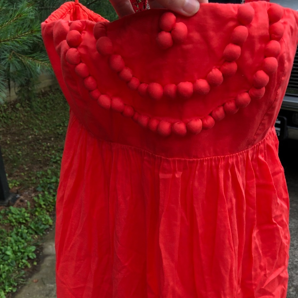 Strapless dress